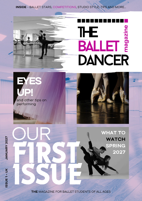 Cover of issue 1 of The Ballet Dance Magazine.
